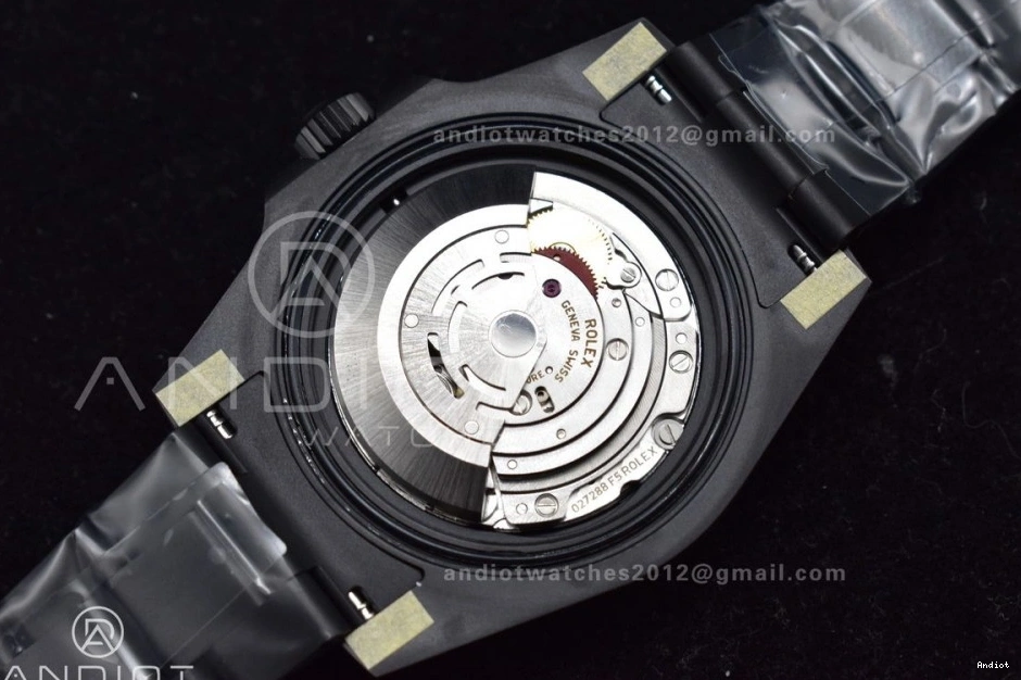 DLC VSF Bracelet DIW Dial 1:1 Best VS3135 on Edition Submariner Yellow Black DLC 0504